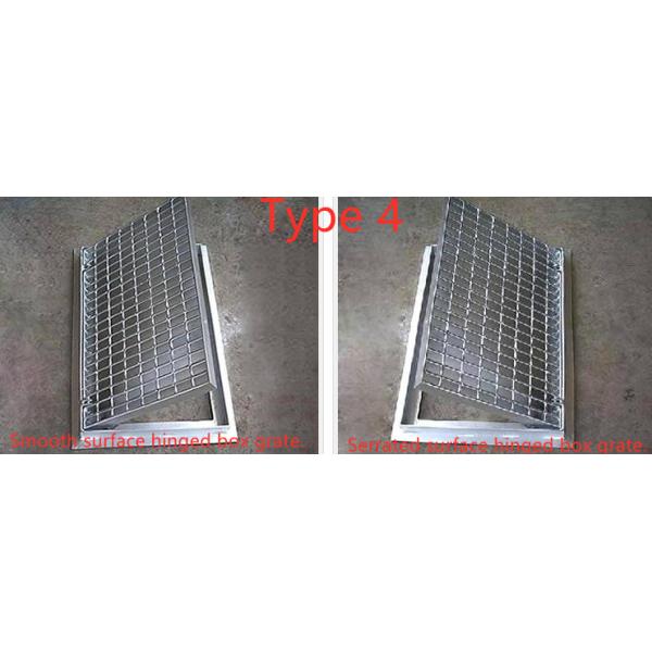 Entrance Door Mat Stainless Bar Grating For Drain Water / Mud Removal