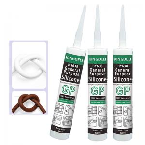 Clear GP General Purpose Silicone Sealant For Stainless Steel Wood