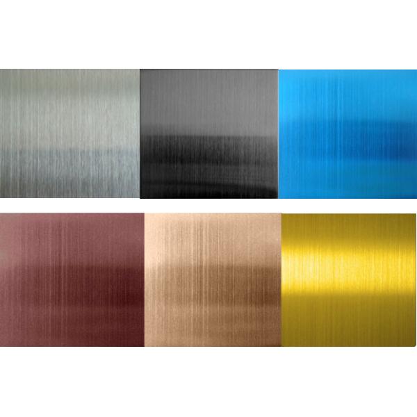 PVD Coated Decorative Stainless Steel Sheet / Plate
