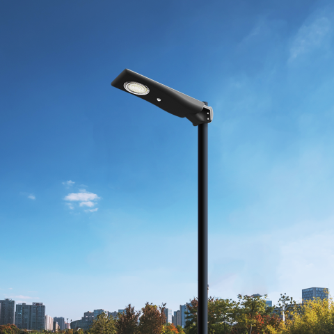 15W Integrated Movement Detected Solar Motion Sensor Light Lithium Battery Compact