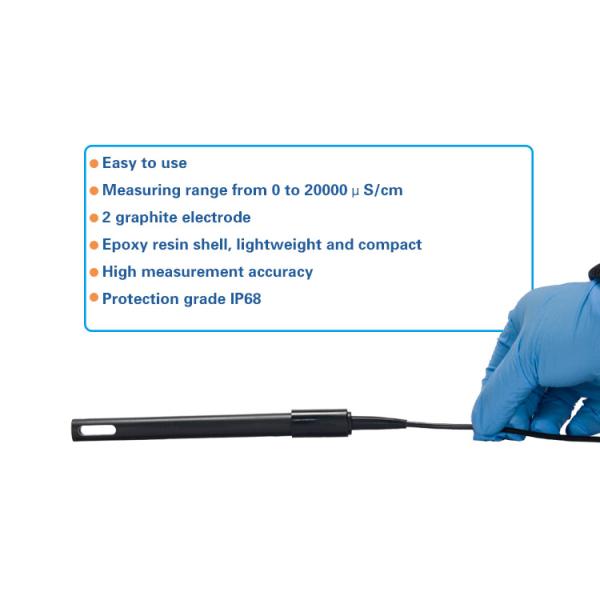 Graphite 2 Electrode Conductivity Analyzer For Drinking Water Treatment