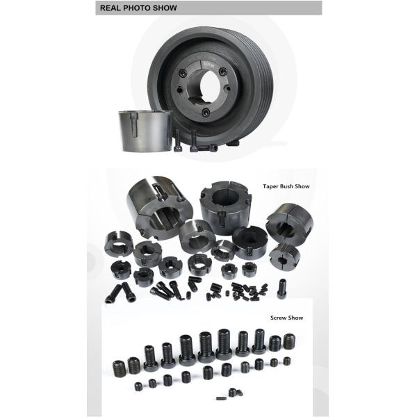 Fuzzy Logic Control V Belt Pulley Programmable Black Casting Cast Black Casting