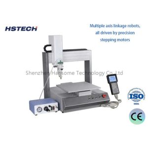 Buy cheap High Precision Stepper Motor Tabletop Soldering Machine With Automatic Cleaning Function product
