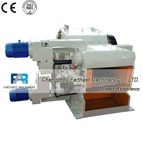 Changzhou Farthest 108M3/H Drum Chipping Machine For Technological Wood Chips