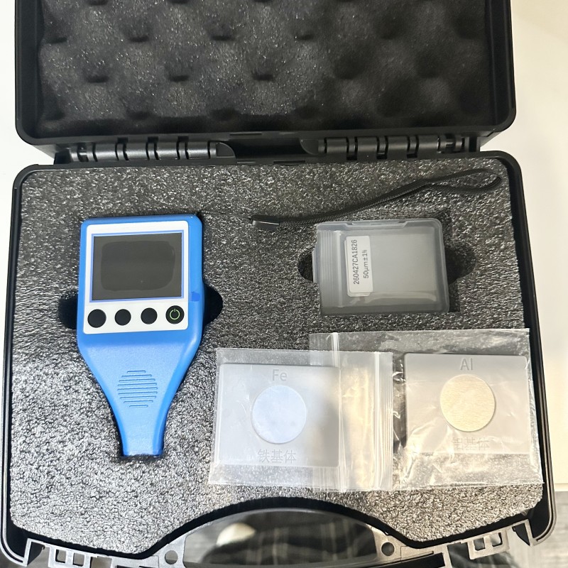 TG-1660 High Precision Waveform Coating Thickness Gauge Optional Color LCD Auto Shipbuilding Automotive Metal Coating Thickness Detector