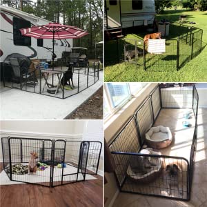 18.1kg Changeable Shape 80x80cm Foldable Puppy Pen