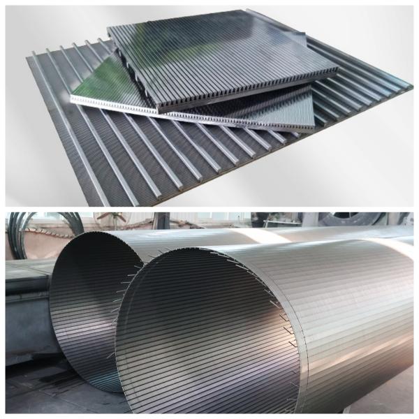 3-12mm Wedge Wire Screen Pipe With Thread For Filter Wedge