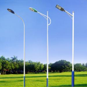 China Q345 8m Height Galvanised Street Light Pole Solar Street Lamp Post on sale