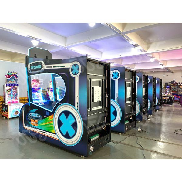 LET'S DISC Arcade Machine High-Precision Professional Disc Toss Arcade Machine 4-Level Interactive Disc Throwing Game