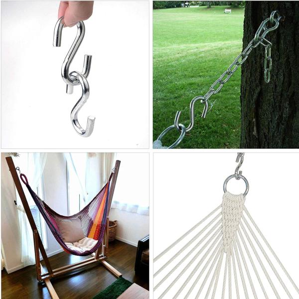 Stainless Steel S Hooks for Heavy Duty Hanging in Industrial Environments