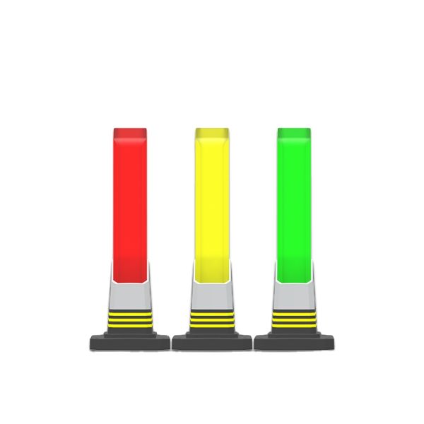 Screw Acrylic Body Machine Tower Lamp Aluminum Base Machine Warning Lights For CNC Machines