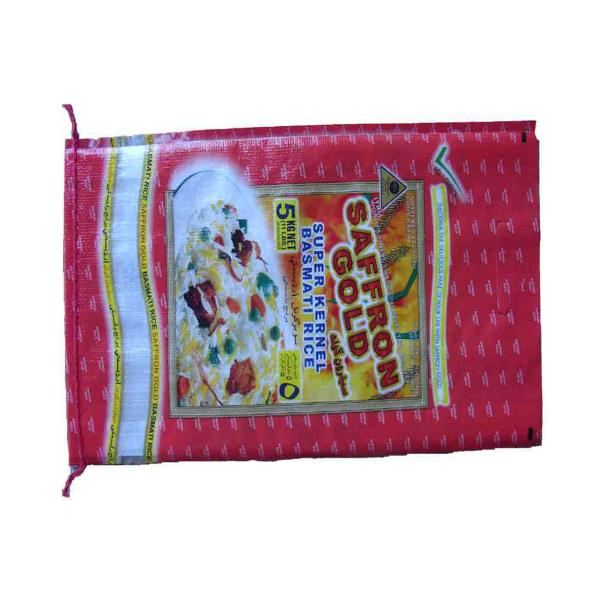 Durable Bopp Film Printing PP Woven Rice Bag 25 Kg 50kg Environment Friendly