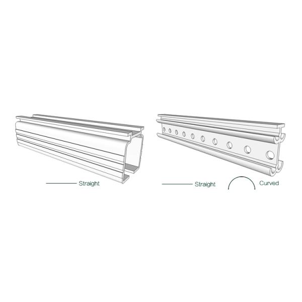 Anodized Lightweight Double Hook Aluminum Door Hanging Chains
