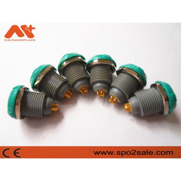 (G51M08-P04LJG0-0080) 1P pull push 4 pin single notch Plastic socket,plastic,Green