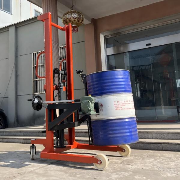 Convenient Manual Drum Stacker For Easy Material Handling In Warehouses Overall Length 1700mm Overall Height 2150mm