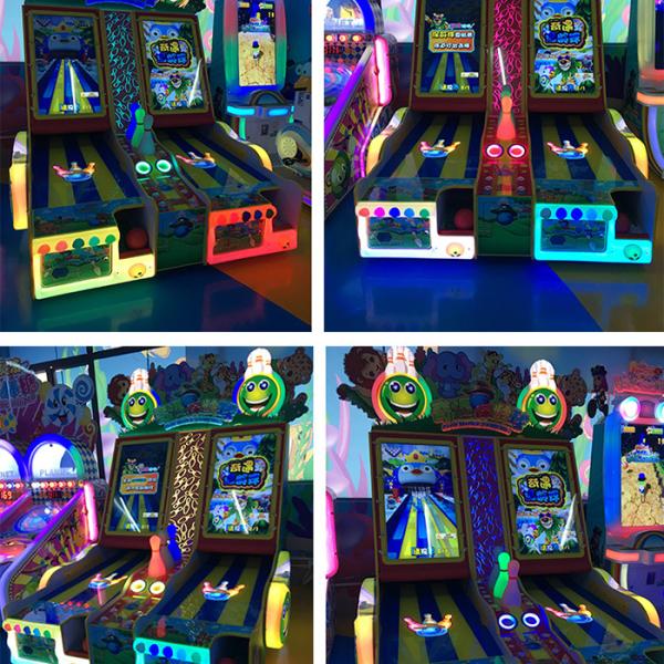 42 Inch Screen Small Bowling Arcade Machine With Clear Pictures Attractive Design