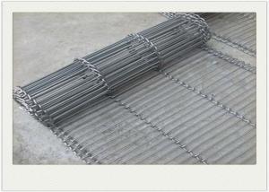 China Wire Mesh Conveyor Belt Ladder Flat Flex  pvc coated wire material on sale