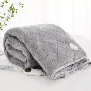 Buy cheap ODM Single Size Machine Washable Electric Blanket Waterproof Heated Blanket Micro Plush product