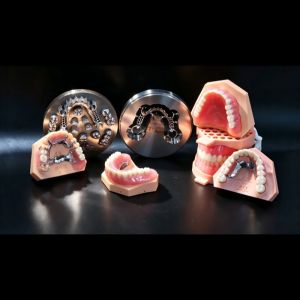 China Pink Removable Partial Acrylic Denture Temporary Acrylic Partial Denture on sale