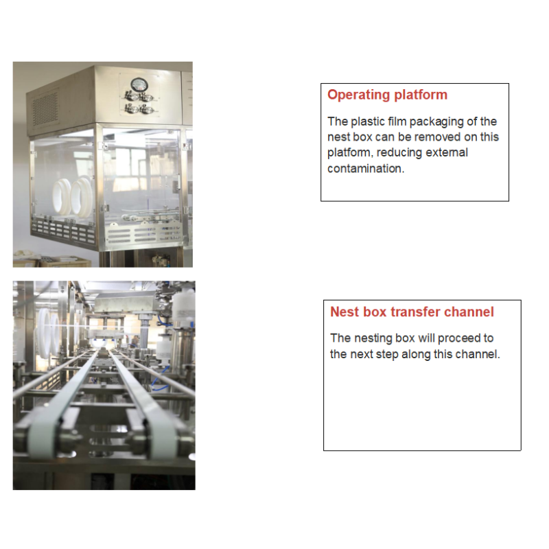 Automatic Liquid Pharmaceutical Prefilled Syringe Filling Machine Vacuum Aseptic Filling Line