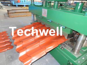 Buy cheap Color Steel Tile Roll Forming Machine For Roof Wall Cladding, Steel Roof Panel product