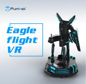 Buy cheap Amusement Equipment Indoor VR Flight Simulator 9d Standing Up Simulador product