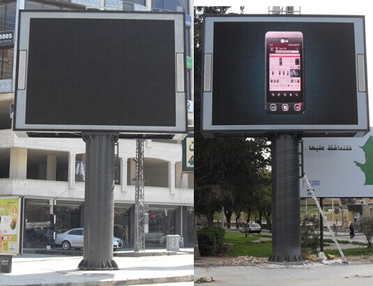 Advertising LED digital display billboard