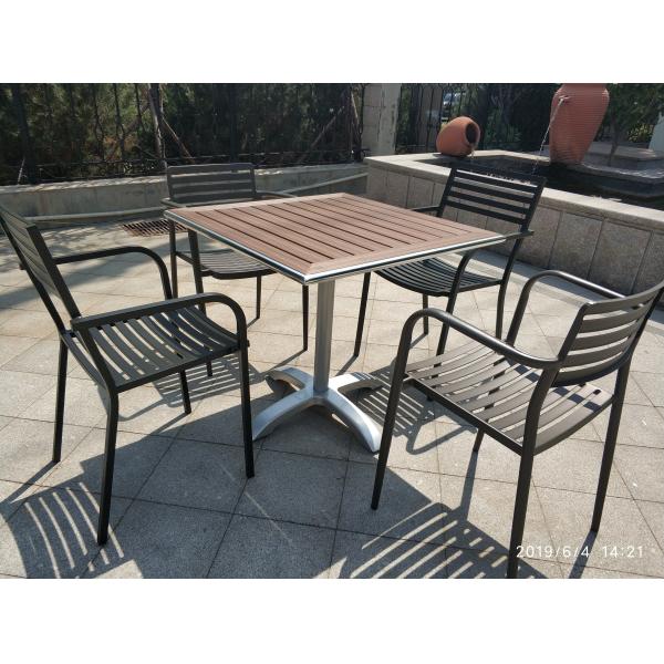 Fancy Restaurant Table Bases Metal Furniture Accessories Powder Coat Finish