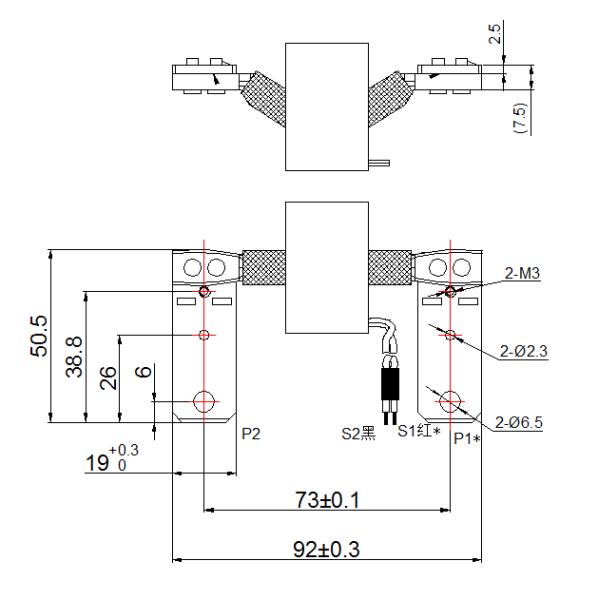 Compact Structure Single Phase CT High Current 200A Max with Shielding Case