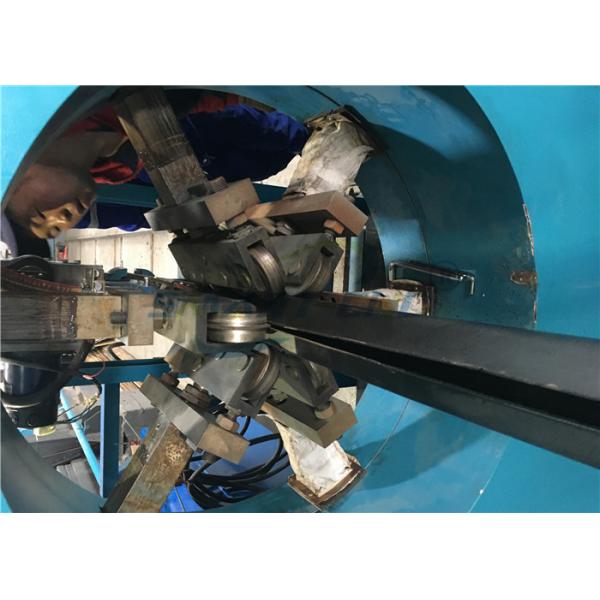 Light Pole Hydraulic Auto Welding Machine With Speed Adjustable Motor