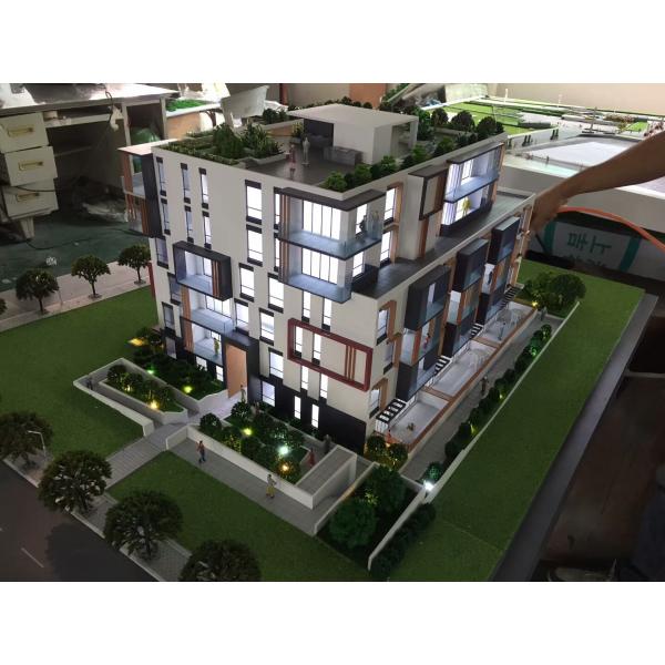 1 / 75 Scale Exhibition 3D Model Abs / Acrylic Material 1 . 6 * 1 . 4M