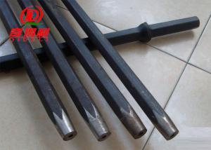 China Taper Bits 7 / 9 Degree Rock Drill Rods , 11° 12° Drilling Rods And Bits For Rock Drill Machine on sale