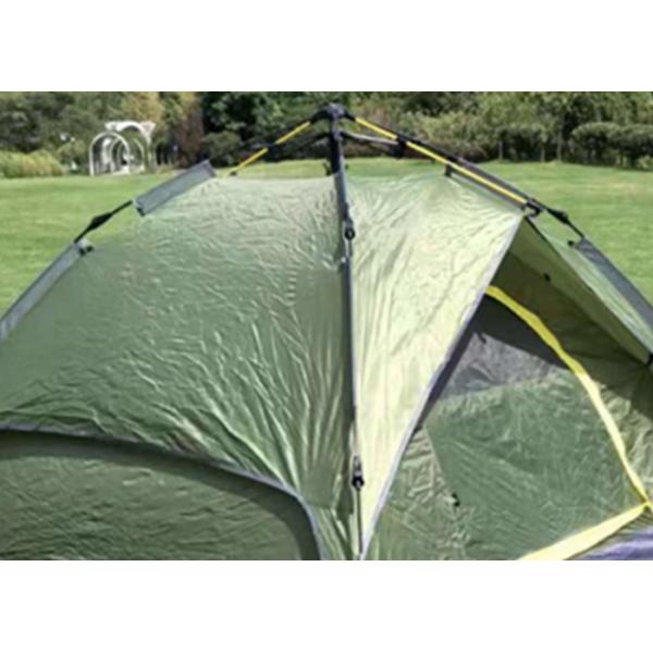 210*210*135cm Automatic Fibreglass Pole Waterproof PU2000mm Coated Green 190T Polyester Rainproof Outdoor Camping Tents