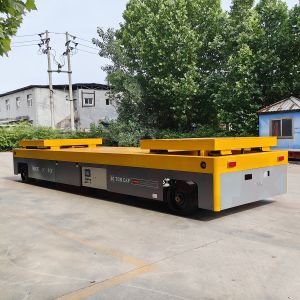 Buy cheap Hydraulic Material Transfer Carts 30 Tons Industrial Transfer Trolley product
