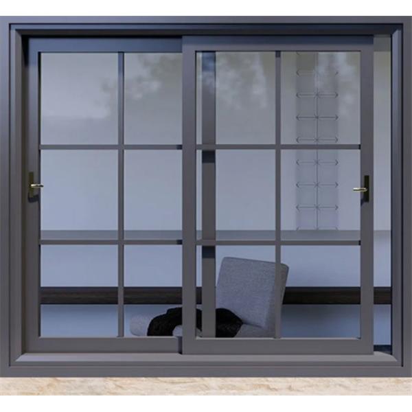 Seamless Welded Aluminum Casement Windows With Blinds 304 Stainless Steel Mesh