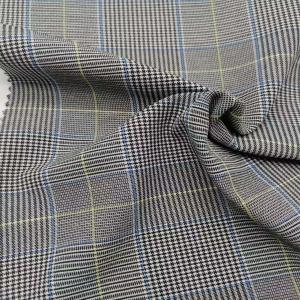 Buy cheap Moisture Wicking Ripstop Bengaline Fabric 75% Rayon 10.5% Nylon 11.5% Polyester 3% Spandex product