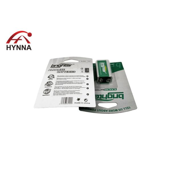Non rechargeable battery 9Volt alkaline cell battery 6LR61 battery