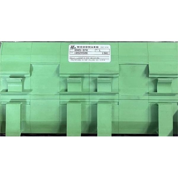 Woodward 9905-970 LinkNet 6-Channel Input Module with 1-Year Warranty and 300mm Length for Industrial Applications
