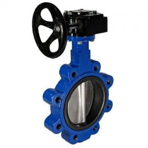 Buy cheap Cast Iron Lag Type Gear Operated Butterfly Valves 200Psi 15mm To 300Mm product