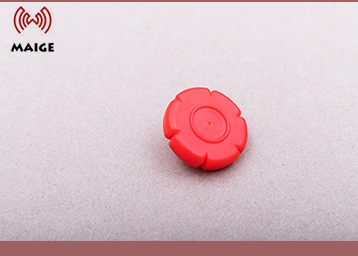 8.2MHz RF EAS anti- theft system sun flower hard tag for supermarket security