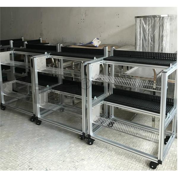 Aluminum Alloy NXT Storage Feeder Cart For FUJI NXT Electric Feeder Charmhigh SMT Machines