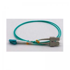 Buy cheap 5m Fiber Patch Cord , 50/125 Multimode Fiber Duplex Fibre Optic Patch Cord product