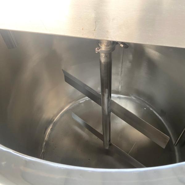 Cheese Mixing Tank 100L 150L 200L 300L 500L 1000L 2000L Stainless Steel Mixer for 50Hz