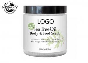 Buy cheap Tea Tree All Natural Body Scrub 100% Pure Dead Sea Salt For Killing Foot Fungus product