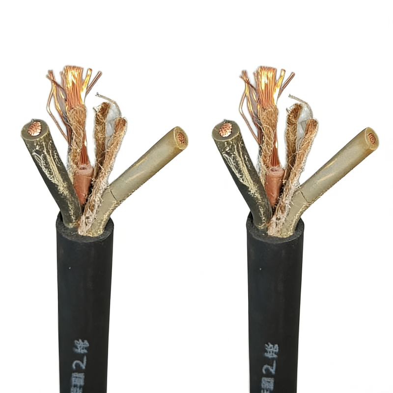 450V / 750V EPR Insulation Flexible Rubber Cable With Multi Stranded Bare Copper Conductors