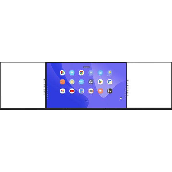 IBoard Factory Android 14 8+128G Win 11 Dual System Interactive Flat Panel IR 20 Touch Supported With Screen Share Interactive Whiteboard With Marker