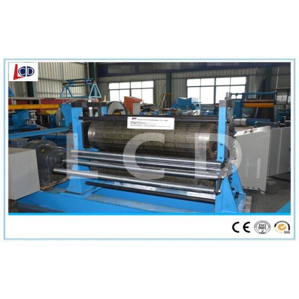 Metal Coil Sheet Embossing Machine Fully Automatic 15KW Main Motor Power