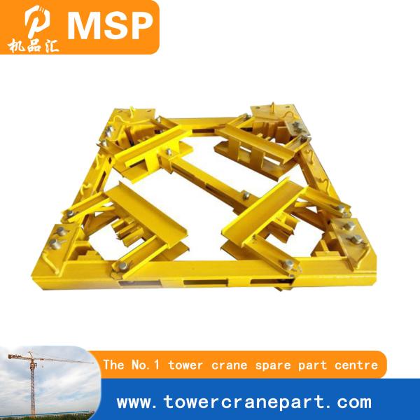 Custom Industrial Tower Crane Steel Structure Anchorage Frame High Flexible