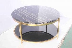 Buy cheap Modern Luxury Balcony Leisure Round Marble Coffee Tea Table for Small Apartment product