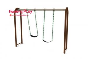 China Durable Swing Set Hardware Metal Framed Customized Color Easy Maintain on sale